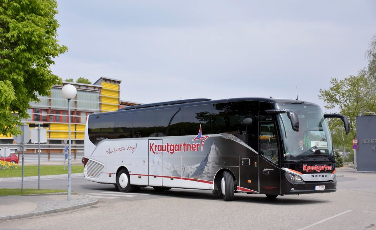 Setra 515 HD von Krautgartner Reisen aus Obersterreich in Krems.