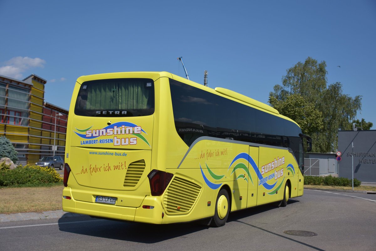 Setra 515 HD von Lambert Reisen aus der BRD 2017 in Krems.