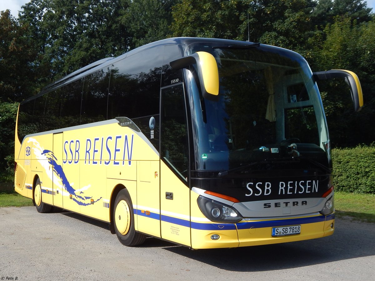 Setra 515 HD von SSB Reisen aus Deutschland in Binz.