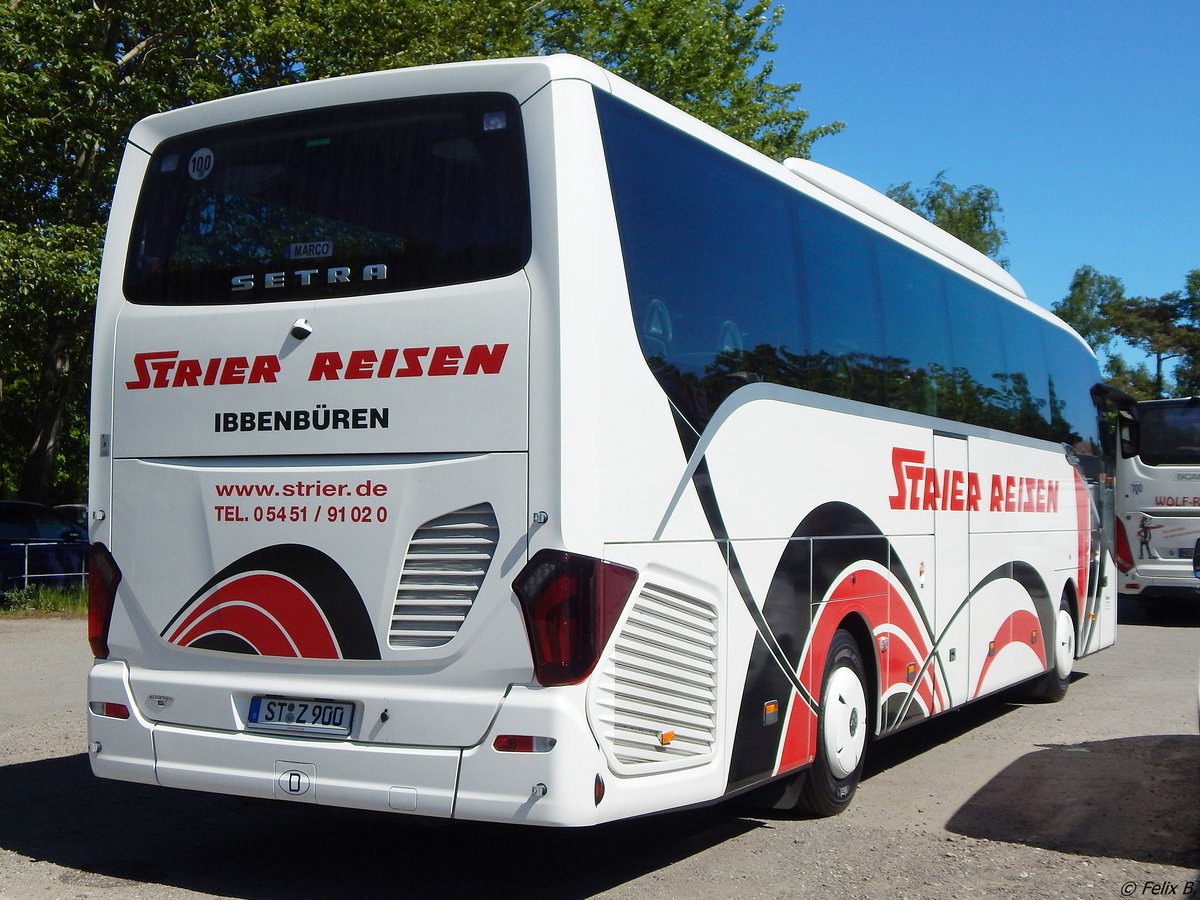 Setra 515 HD von Strier Reisen aus Deutschland in Binz.