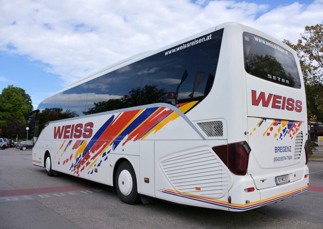 Setra 515 HD von Weiss Reisen aus sterreich 07/2017 in Krems.