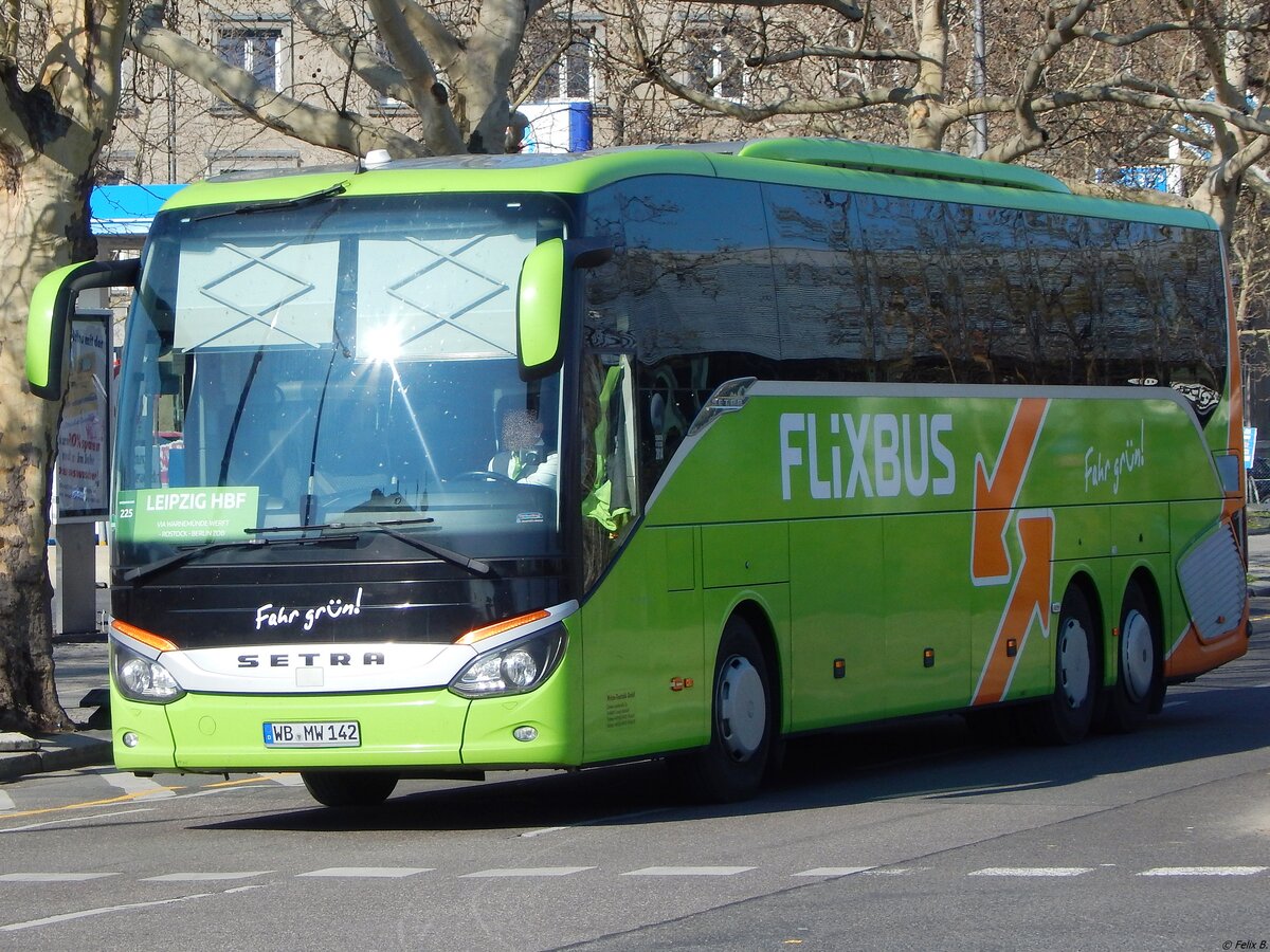 Setra 516 HD von Flixbus/Wricke Touristik aus Deutschland in Berlin. 