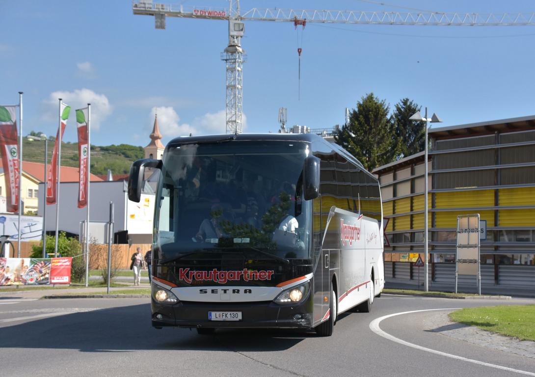 Setra 516 HD von Krautgartner Reisen aus sterreich in Krems.