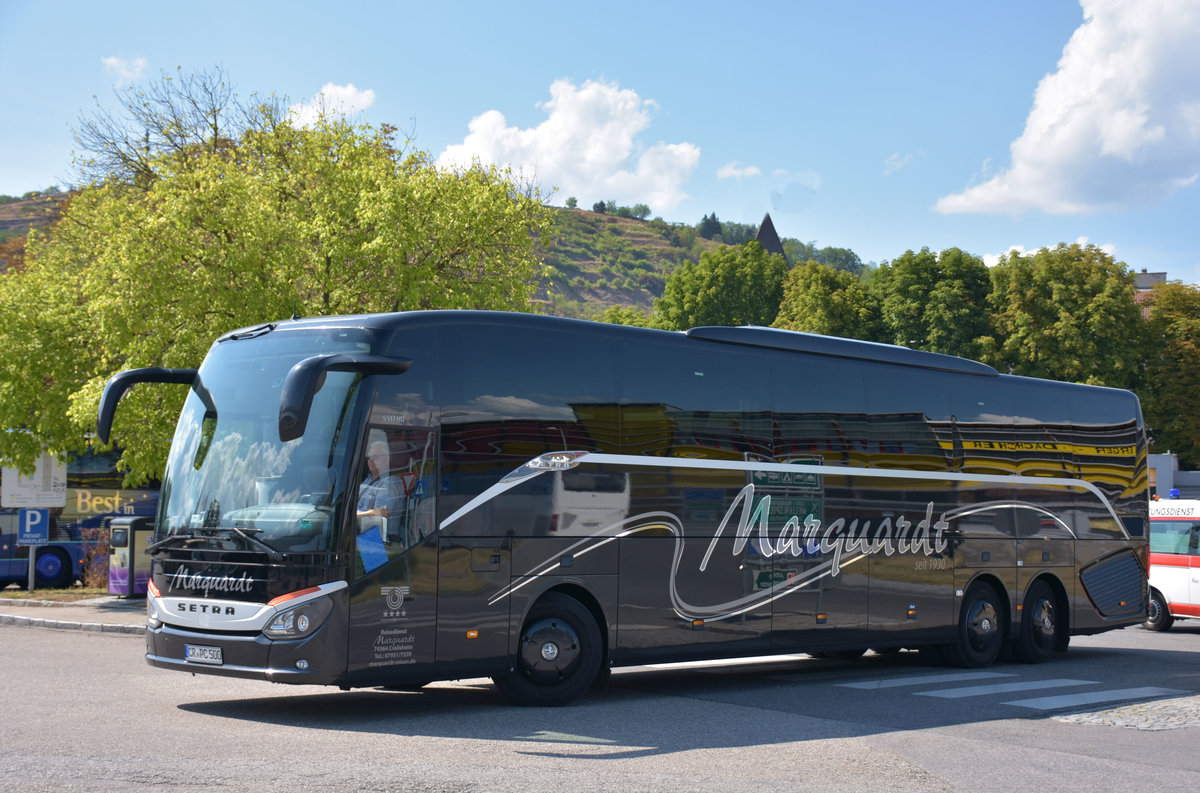 Setra 517 HD von Marquardt Reisen aus der BRD 2017 in Krems.