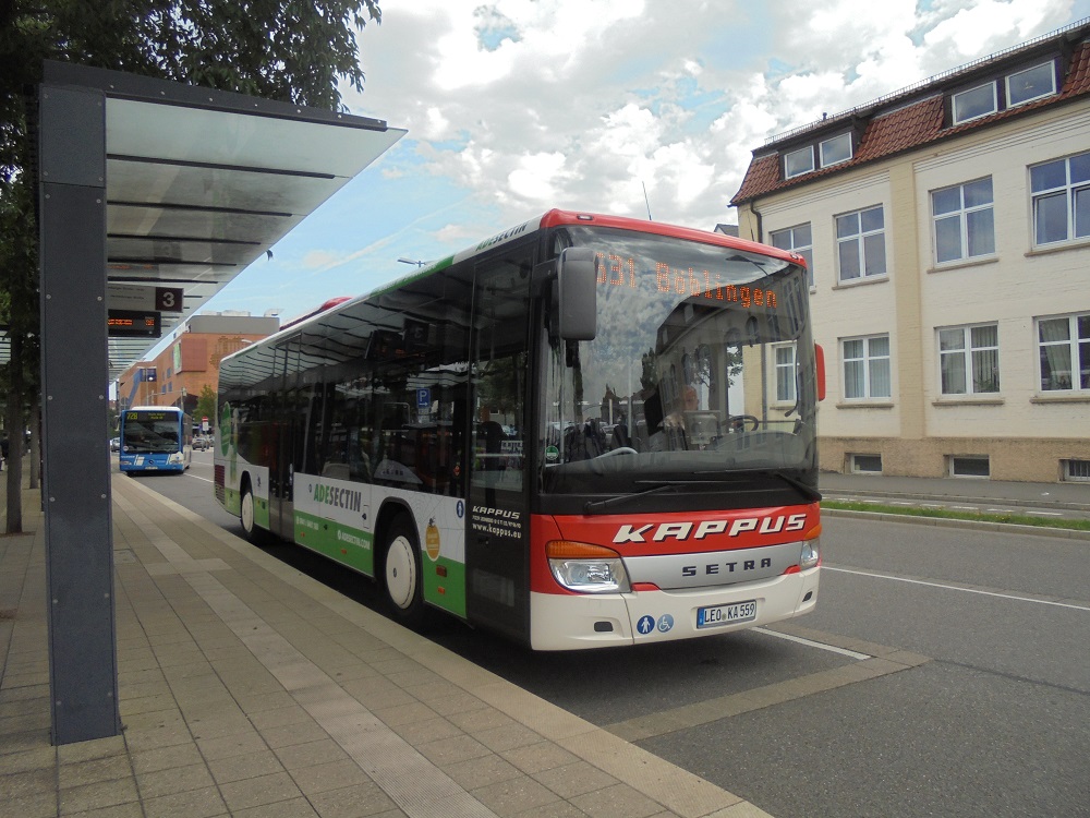 Setra S 415 LE Kappus-Reisen Leonberg in Bblingen -ZOB