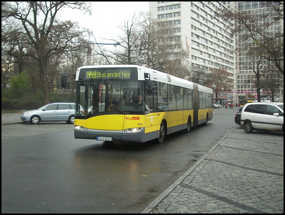 Solaris Urbino 18 der BVG in Berlin. 