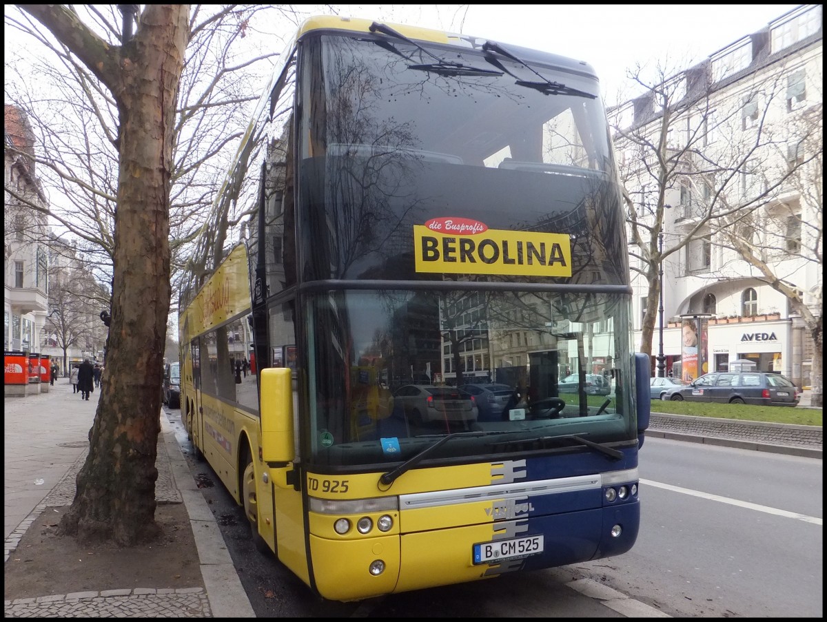 Van Hool TD925 von Berolina in Berlin.