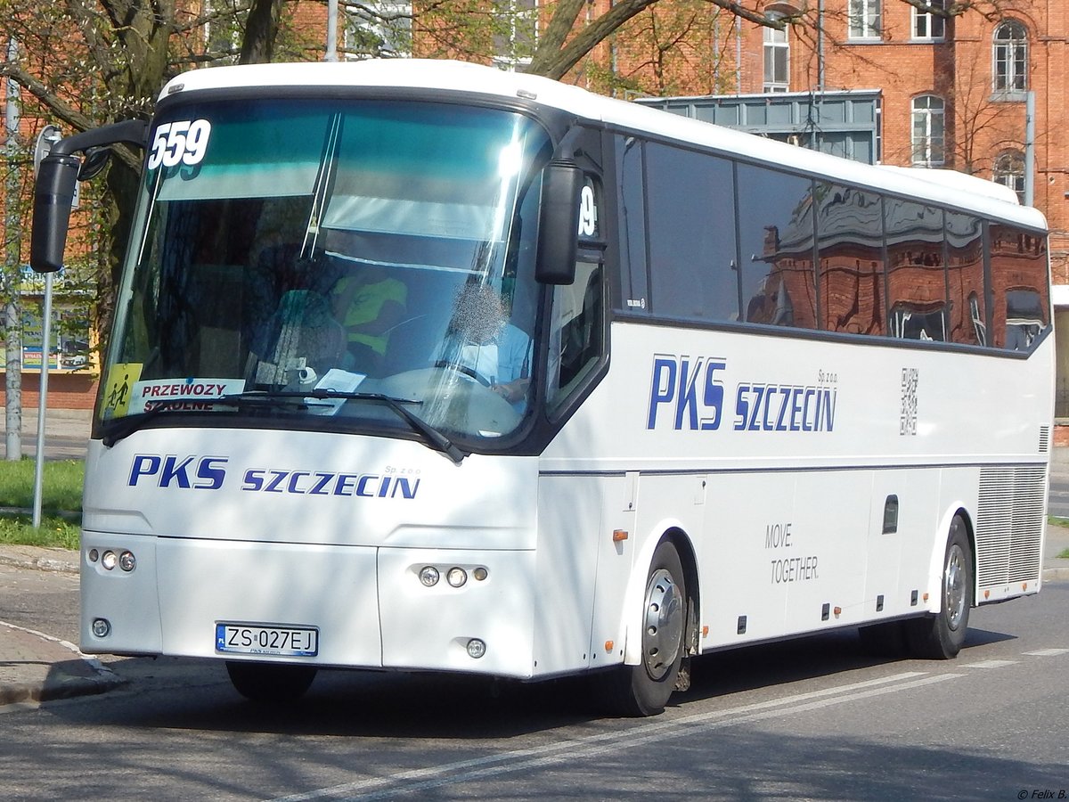 VDL Bova Futura von PKS Szczecin aus Polen in Stettin.