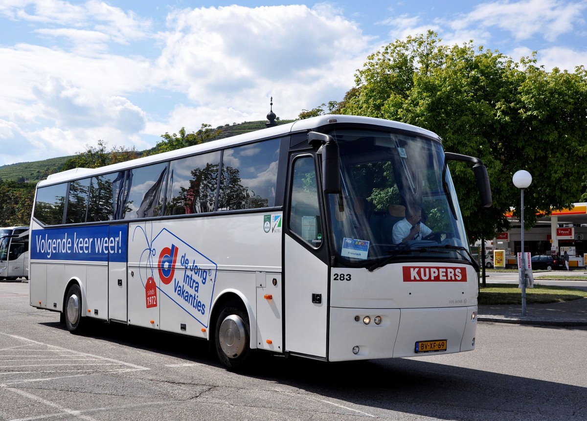 VDL Bova von Kupers Reisen aus den Nl im Juni 2015 in Krems gesehen.