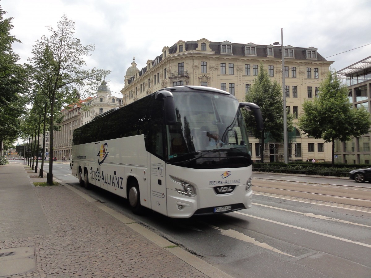 VDL Futura von Forsman Reisen aus der BRD Ende Juli 2015 in Leipzig gesehen.