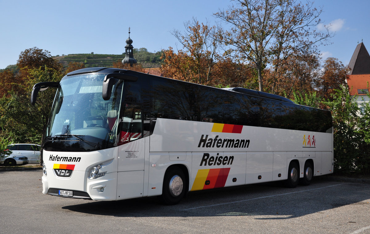 VDL Futura von Hafermann Reisen aus der BRD in Krems.