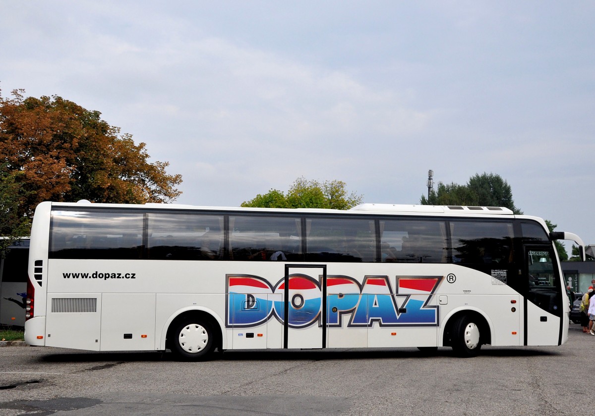 VOLVO 9700 CDI von DOPAZ / CZ im August 2013 in Krems.