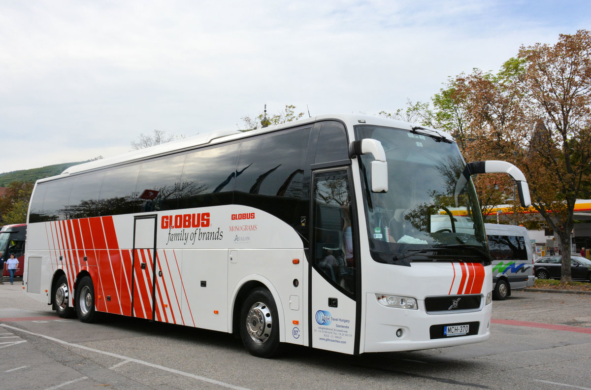 Volvo 9700 von Global Travel Hungary in Krems.