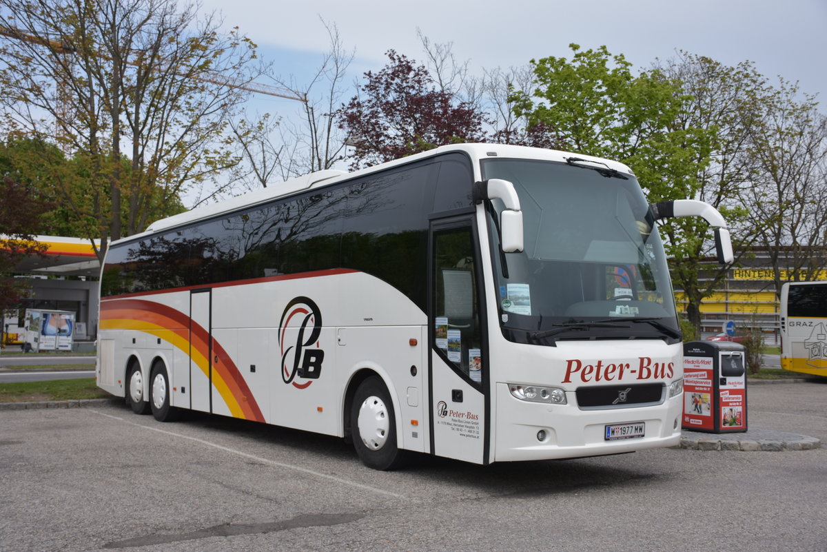 Volvo 9700 von Peter Bus aus Wien in Krems.