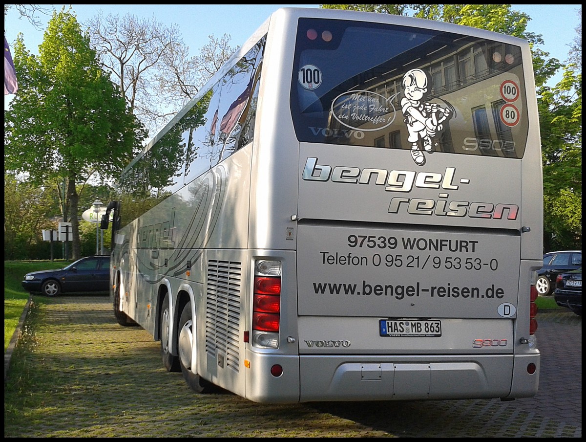 Volvo 9900 von Bengel-Reisen aus Deutschland in Bergen.