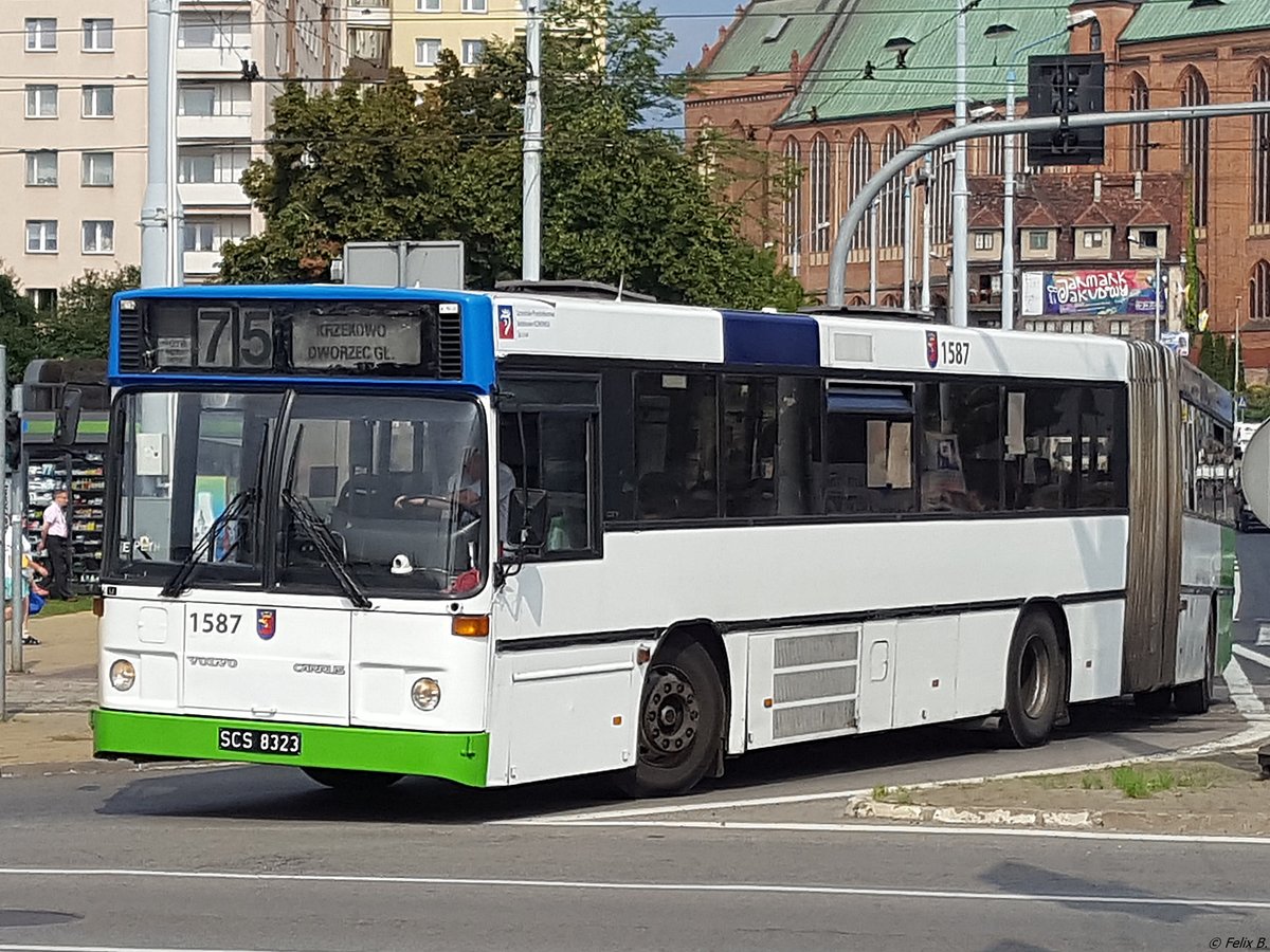 Volvo B10MA Carrus der SPAK in Stettin.