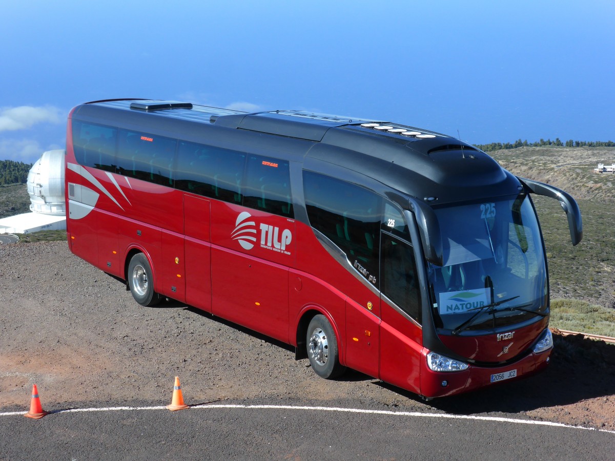 Volvo Irizar pb unterwegs auf La Palma im Januar 2016