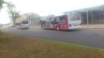 ....am Busbahnhof Greifswald wo noch die Busse von Mercedes und MAN zusehen sind aber die Mercedes sollen durch die CNG MAN Busse ersetzt werden 