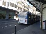 VMCV-Van Hool Trolleybus unterwegs in Montreux im Juni 2014.