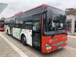 iveco-irisbus-crossway/694303/s-rs-2606-baujahr-2016-von-regiobus S-RS 2606 (Baujahr 2016) von Regiobus Stuttgart steht am 29.3.2020 am ZOB in Abtsgmnd.