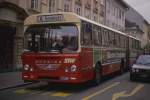 Bssing Grf Stift - hier am 21.4.1989 als Stadtbus in Klagenfurt / sterreich  im Einsatz.