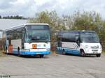 iveco-irisbus/554670/irisbus-crossway-und-iveco-daily-ts-aufbau Irisbus Crossway und Iveco Daily TS-Aufbau der MVVG in Neubrandenburg.