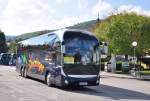 iveco-irisbus-magelys/404141/irisbus-magelys-von-datzinger-reisen-aus Irisbus Magelys von Datzinger Reisen aus Niedersterreich am 22.August 2014 in Krems.