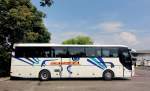 MAN Reisebus von ASTL Busreisen aus der BRD am 6.7.2013 in Krems.