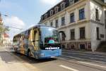 man-lions-coach/341305/man-reisebus-von-huemmer-reisen-ende MAN Reisebus von HMMER Reisen Ende April 2014 in Leipzig gesehen.