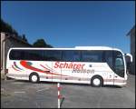 MAN Lion's Coach von Schrer Reisen aus Deutschland im Stadthafen Sassnitz.