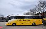 MERCEDES BENZ TOURISMO von Eichberger Reisen aus Deutschland am 11.4.2013 in Krems an der Donau unterwegs.