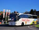 Mercedes Benz Tourismo von Karl Fischer Busreisen aus sterreich am 18.10.2014 in Krems.