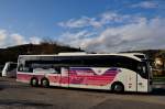 Mercedes Benz Tourismo von IDEAL Tours aus der BRD am 21.10.2014 in Krems.