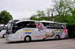 Mercedes-Benz Tourismo/453104/mercedes-tourismo-von-lanzinger-busreisen-reisen Mercedes Tourismo von Lanzinger Busreisen Reisen aus sterreich 6.5.2015 in Krems.