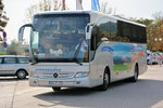 Mercedes Tourismo von Oppenrieder Reisen aus der BRD in Krems gesehen.