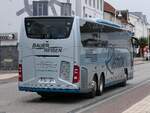 Mercedes Tourismo von Bauer Reisen aus Deutschland in Sassnitz.