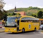 MERCEDES BENZ TRAVEGO von EICHBERGER Reisen / BRD im Juli 2013 in Krems unterwegs.