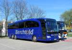 Mercedes-Benz Travego/441725/mercedes-benz-travego-von-berchtold-reisen Mercedes Benz Travego von Berchtold Reisen aus der BRD am 14.4.2015 in Krems.