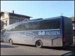 Mercedes Travego von GFB-Reisen aus Deutschland in Bergen.