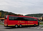 Mercedes Travego vom Verkehrsbetrieb Pletter aus N.. in Krems gesehen.