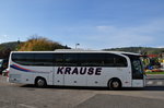 Mercedes-Benz Travego/504462/mercedes-travego-von-krause-reisen-aus Mercedes Travego von Krause Reisen aus der BRD in Krems gesehen.