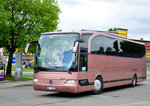 Mercedes-Benz Travego/526444/mercedes-travego-von-trans-bus-aus Mercedes Travego von Trans Bus aus der CZ in Krems.