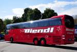 Neoplan Cityliner von Biendl Reisen aus der BRD am 8.Sept.2014 in Krems gesehen.