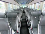 Elegante Sitze im Neoplan Cityliner von Stempfl Reisen aus der BRD,in Krems gesehen.