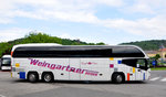 Neoplan Cityliner/525457/neoplan-cityliner-von-weingartner-reisen-aus Neoplan Cityliner von Weingartner Reisen aus der BRD in Krems gesehen.