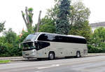 Neoplan Cityliner von K.B.A. Tours aus der CZ in Krems gesehen.
