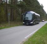Scania Irizar von Becker Tours aus Deutschland in Binz.