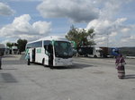 JULIA TRAVEL-Irisbus Irizar auf einer Raststtte in Andalusien am 28.4.16