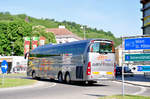Scania Irizar/529600/scania-irizar-pb-von-sato-tours Scania Irizar PB von Sato Tours aus Spanien in Krems gesehen.