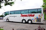 Scania Irizar von Autobus Haschka aus Niedersterreich in Krems gesehen.